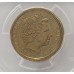 AUSTRALIA 2000 . ONE 1 DOLLAR COIN . ERROR . MULE . STRUCK ON TEN 10 CENTS